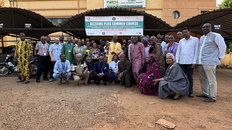 Ousmane with DELGEME cohort