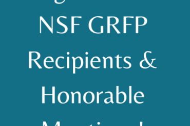 2024 NSF GFRP Recipients