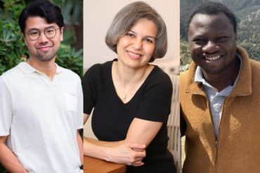 Three junior faculty award recipients